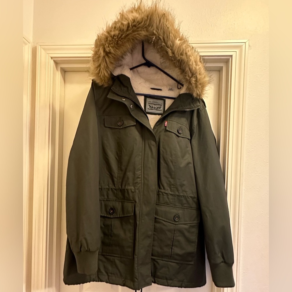 Levi’s Sherpa lined jacket